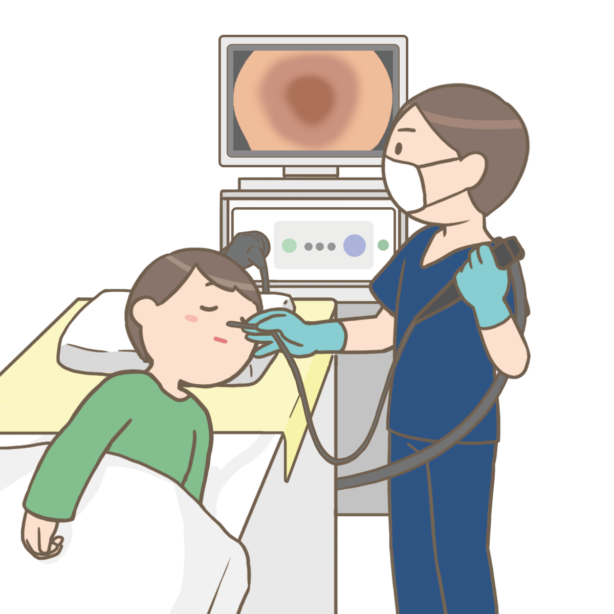 鼻から胃カメラ